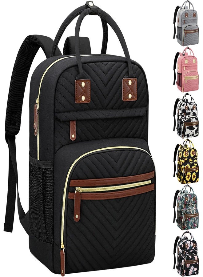 Tenot Diaper Bag Backpack for Women Large Capacity with Insulated Pockets Multifunctional Diaper Bags For Baby Girl Boy Waterproof Baby Bags For Mama Maternity Travel Bag Black - Image 1